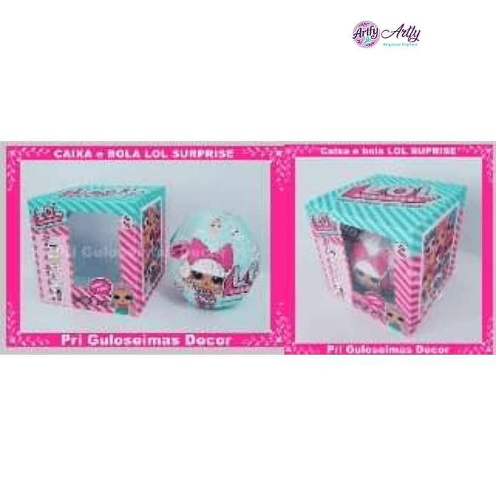 Caixa e Bola LOL 1