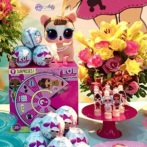 Caixa e Bola LOL Surpresa