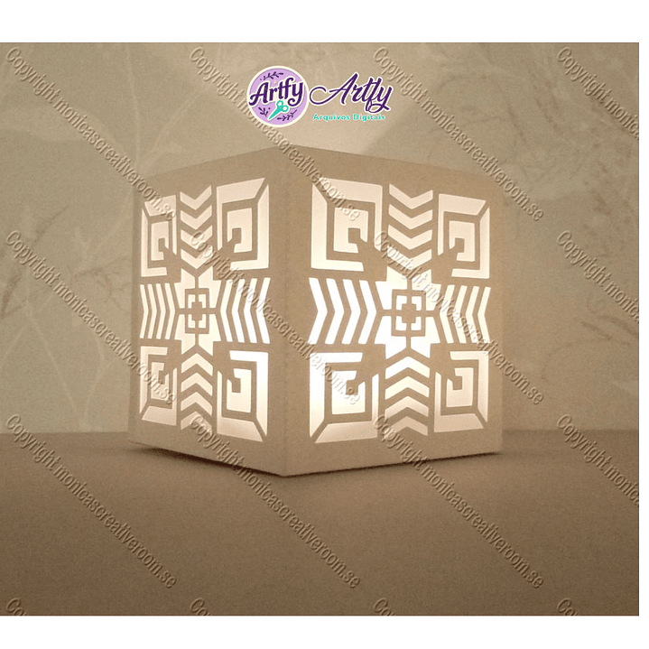 Caixa Iluminaria Decorativa 1