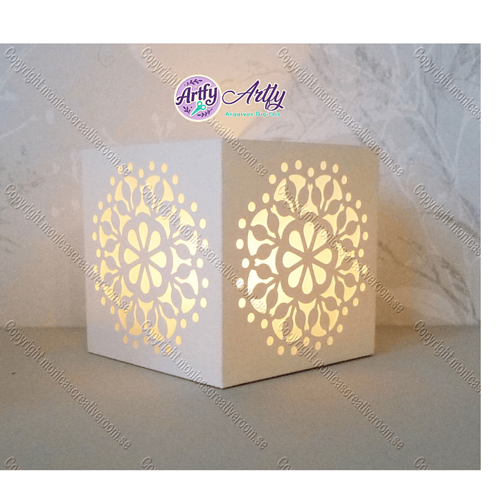 Caixa Iluminaria Decorativa 1