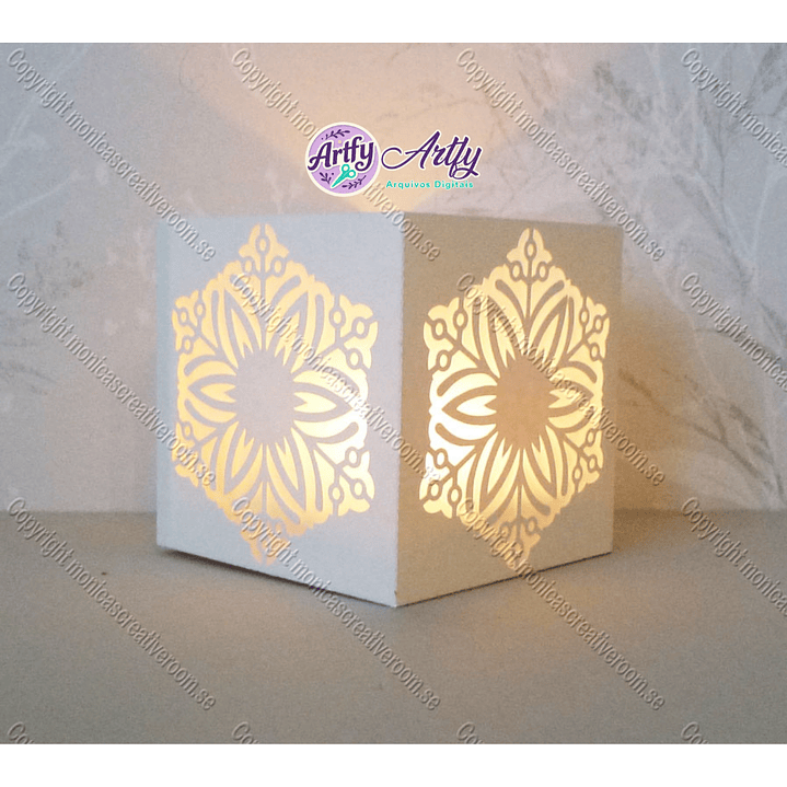 Caixa Iluminaria Decorativa 1