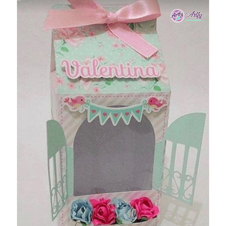 Caixa Milk com Janela 1