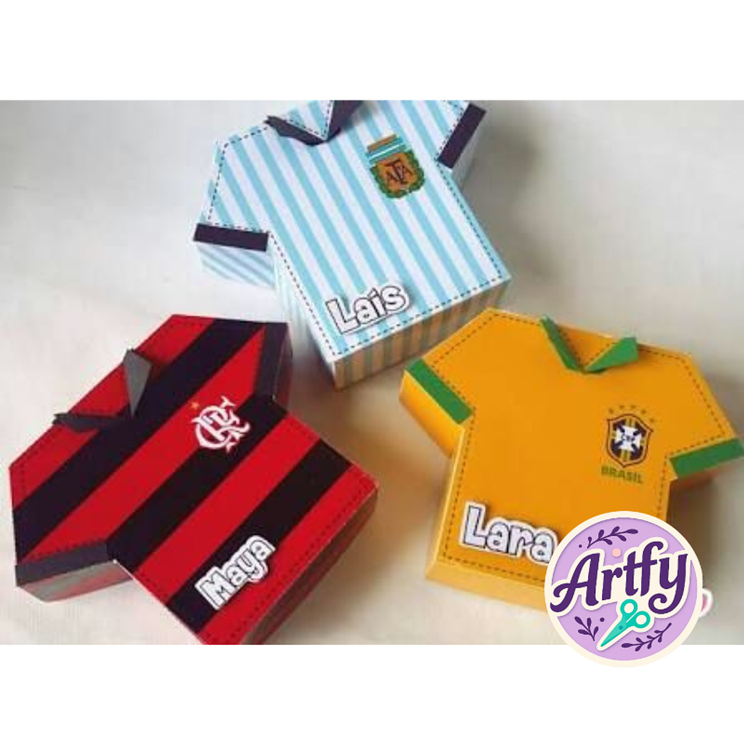 Caixa Camisa de Time 1