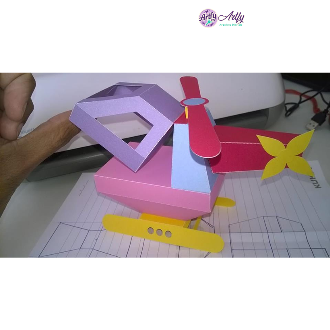 Molde Helicóptero 1