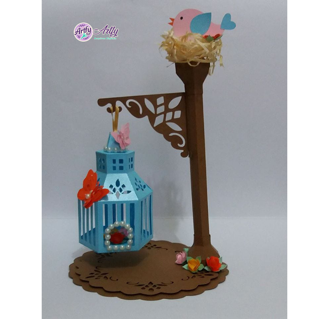 Gaiola Elevada em Poste 1