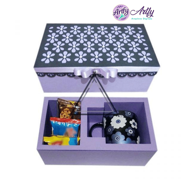 Caixa Box com Berço para Caneca 1