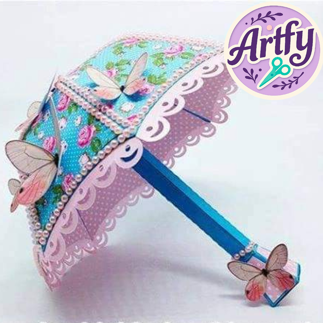 Sombrinha Borboletas 1