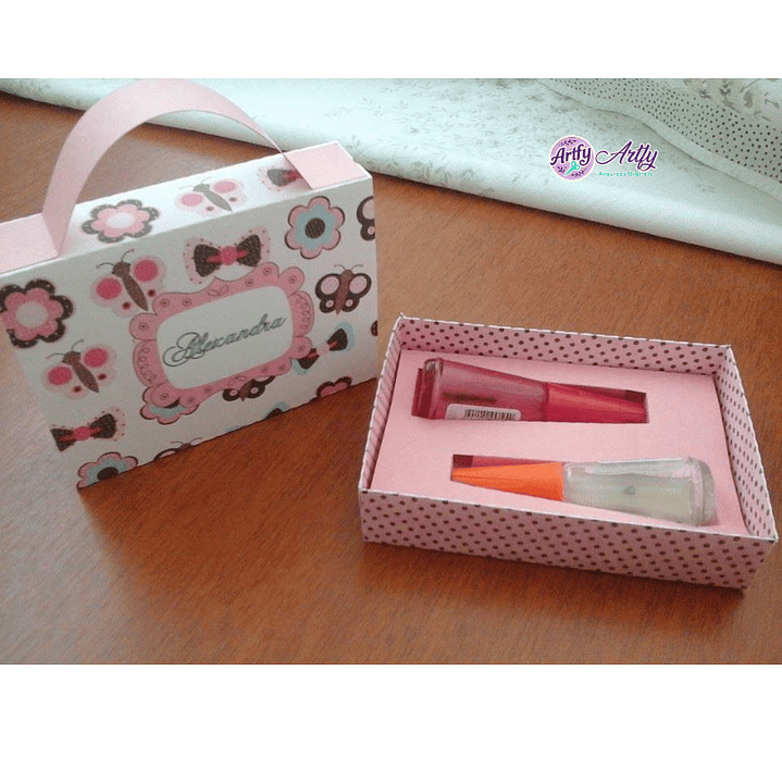 Caixa Maleta Guarda Esmalte 1