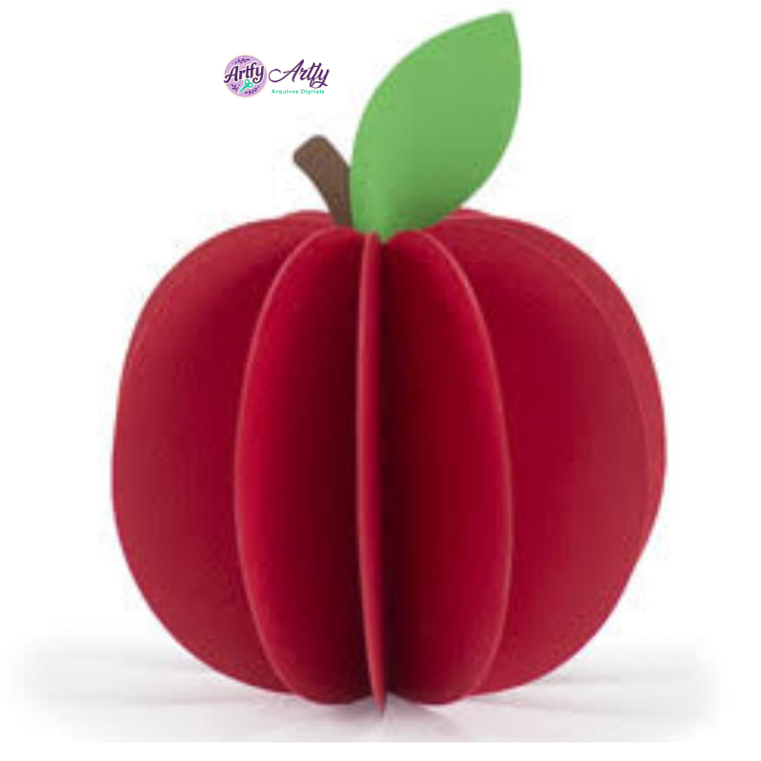 Maçã 3D 1