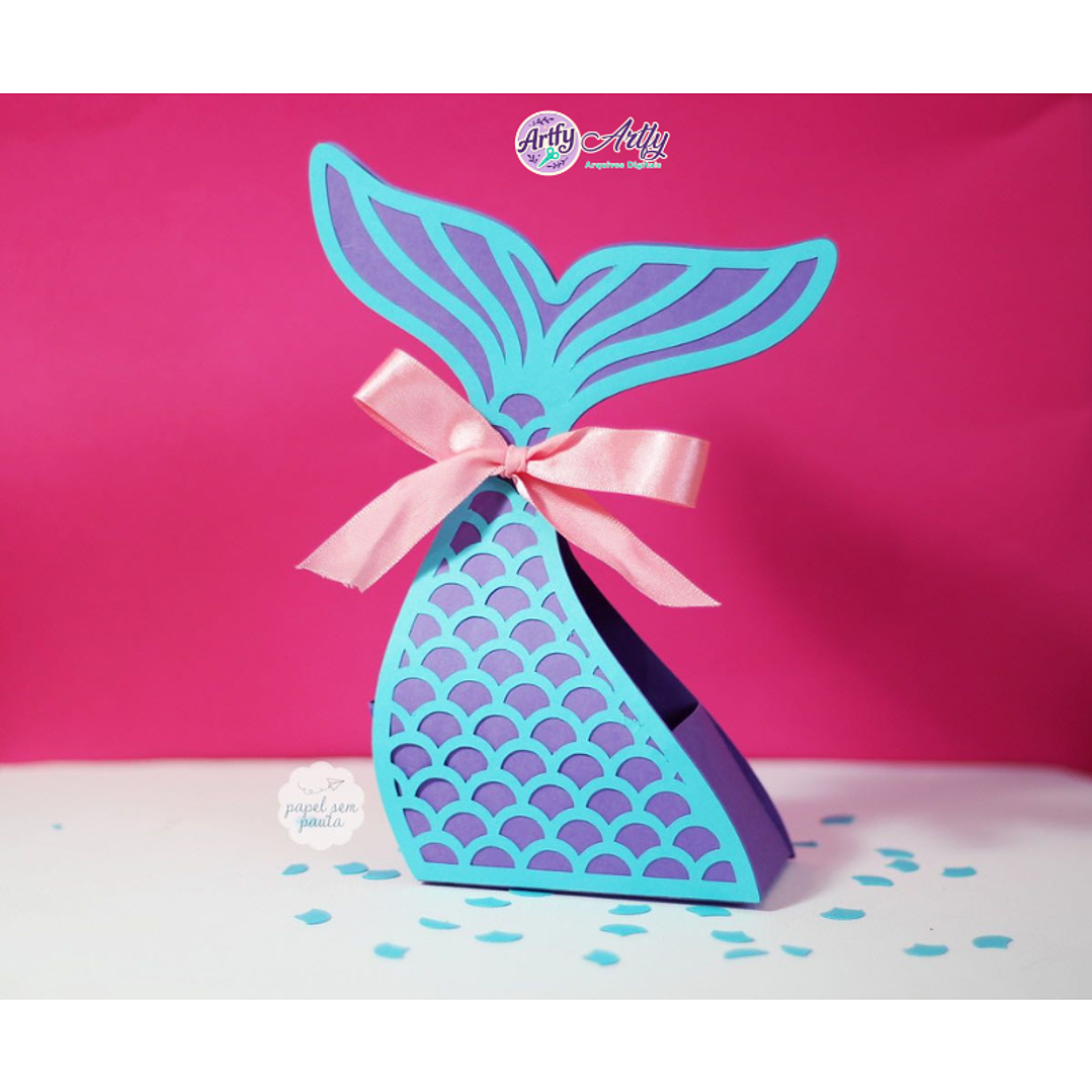 Caixa Sereia com Fita 1