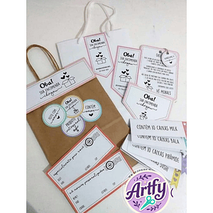 Combo de Convites Papelaria