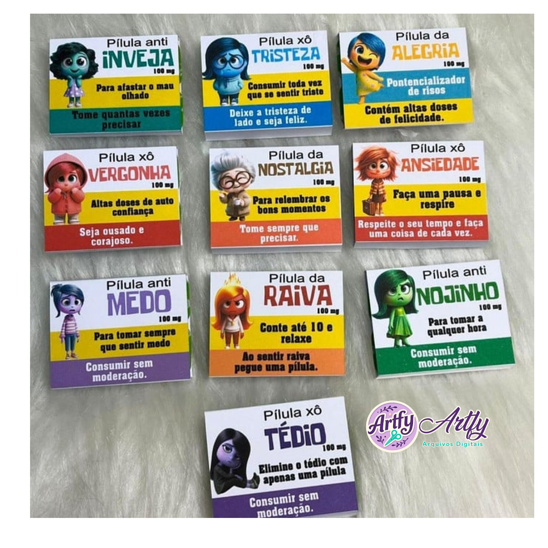 Porta Chicletes Divertidamente 1