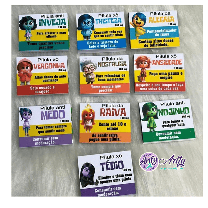 Porta Chicletes Divertidamente 1