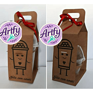 Porta Copo Bolha 500ml