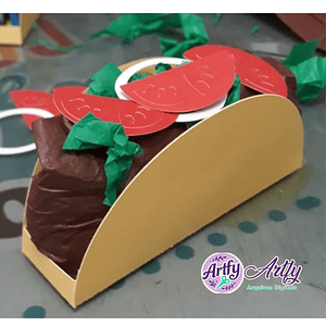 Caixa em Formato de Taco