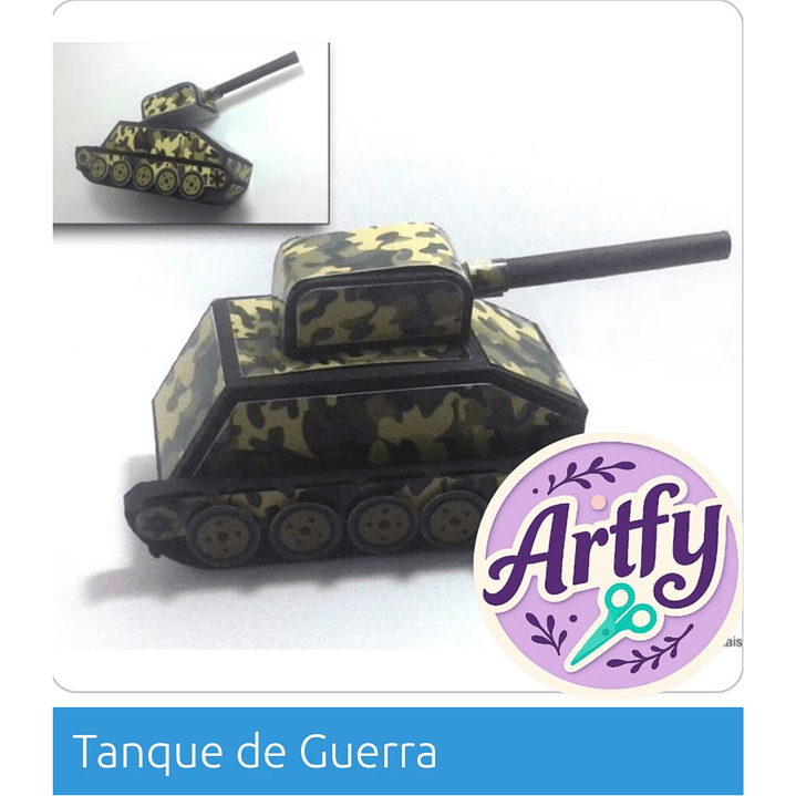 Tanque Guerra personalizado 1