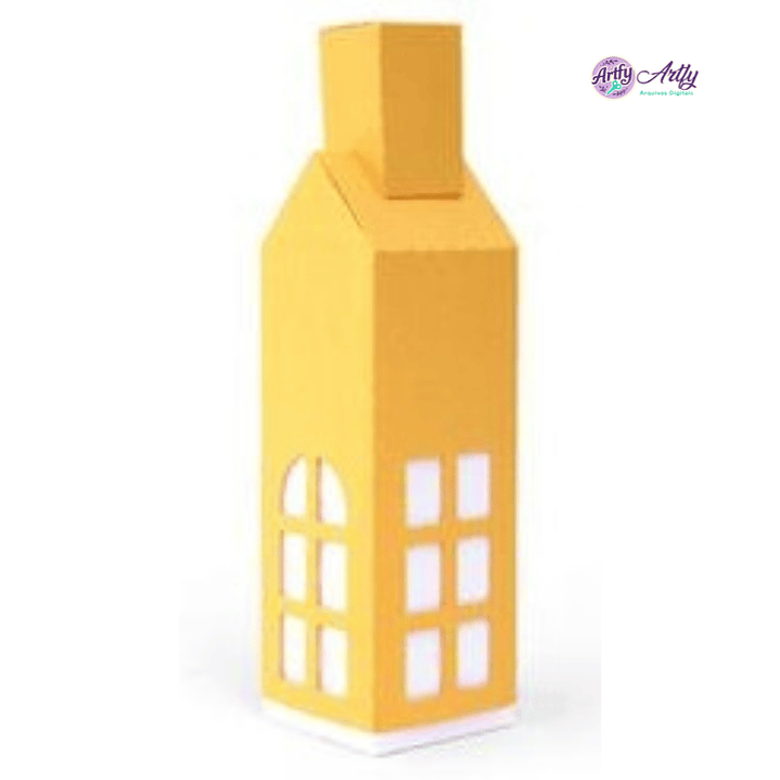 Caixa Casa Alta 3D 1