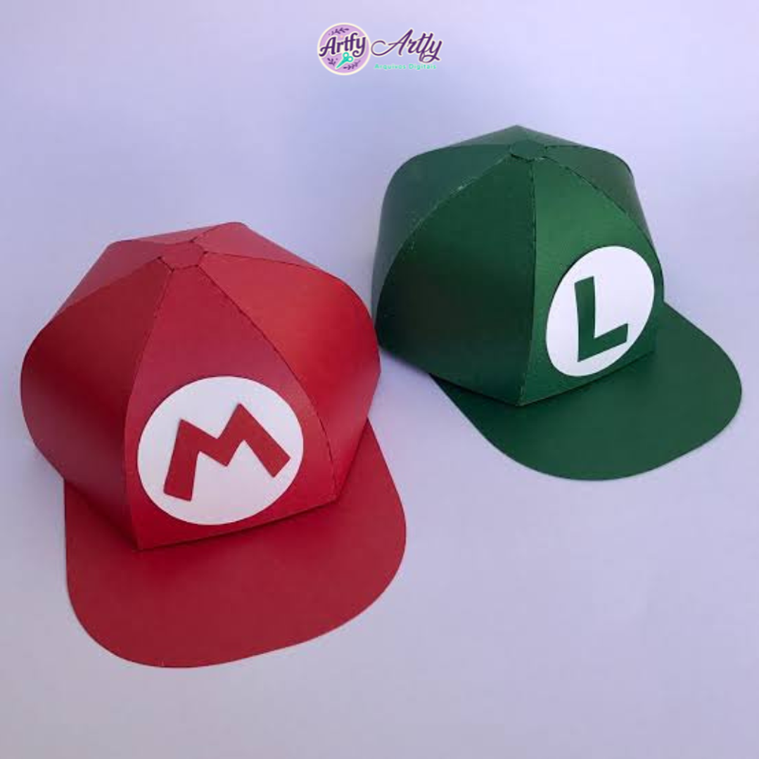 Boné Mário e Luigi 1