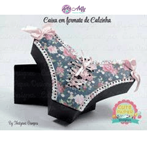 Caixa em Formato de Calcinha