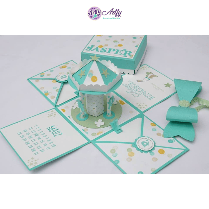 Caixa Explosão Carrosel 1