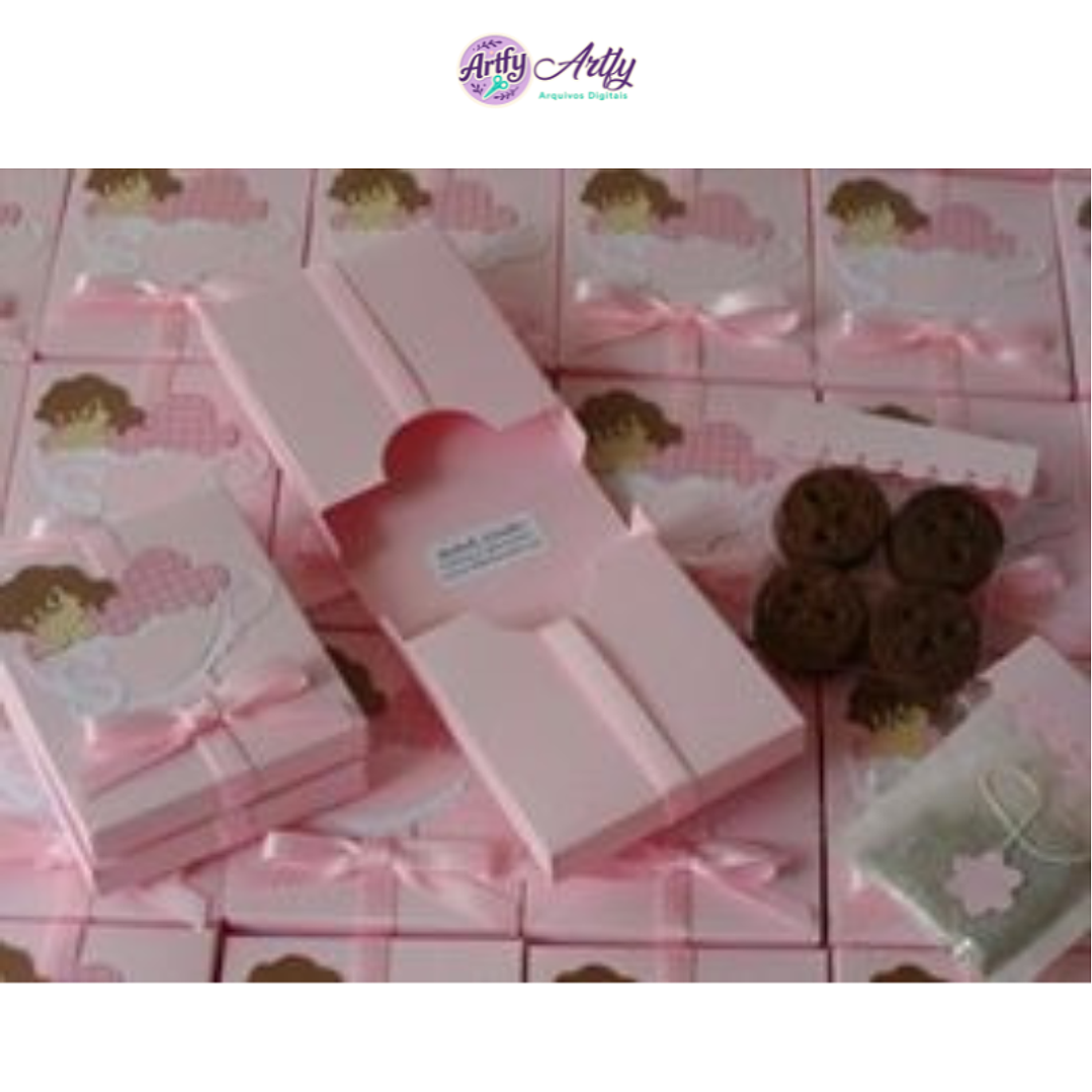 Caixinha Chã Bolacha Retangular 1