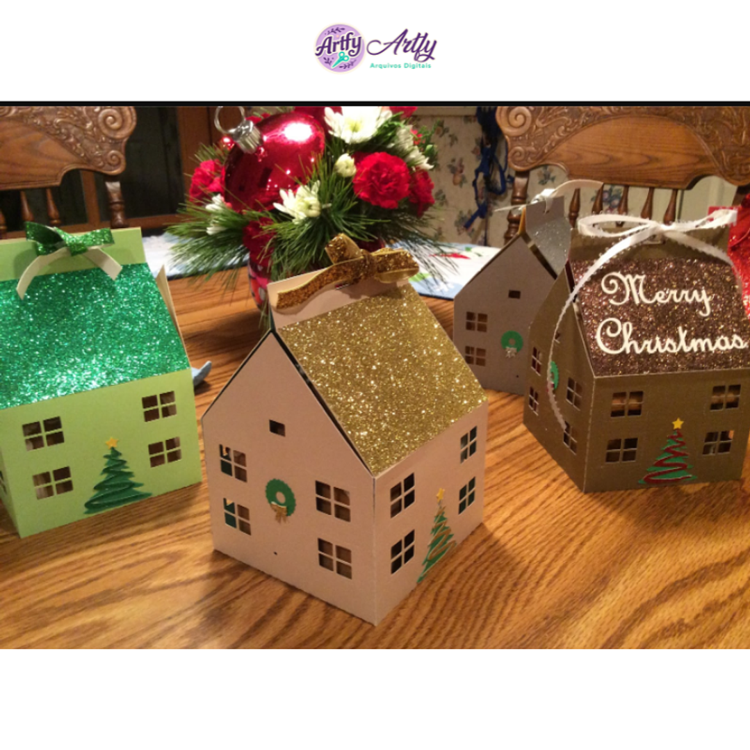 Caixa Casa Natalina 1