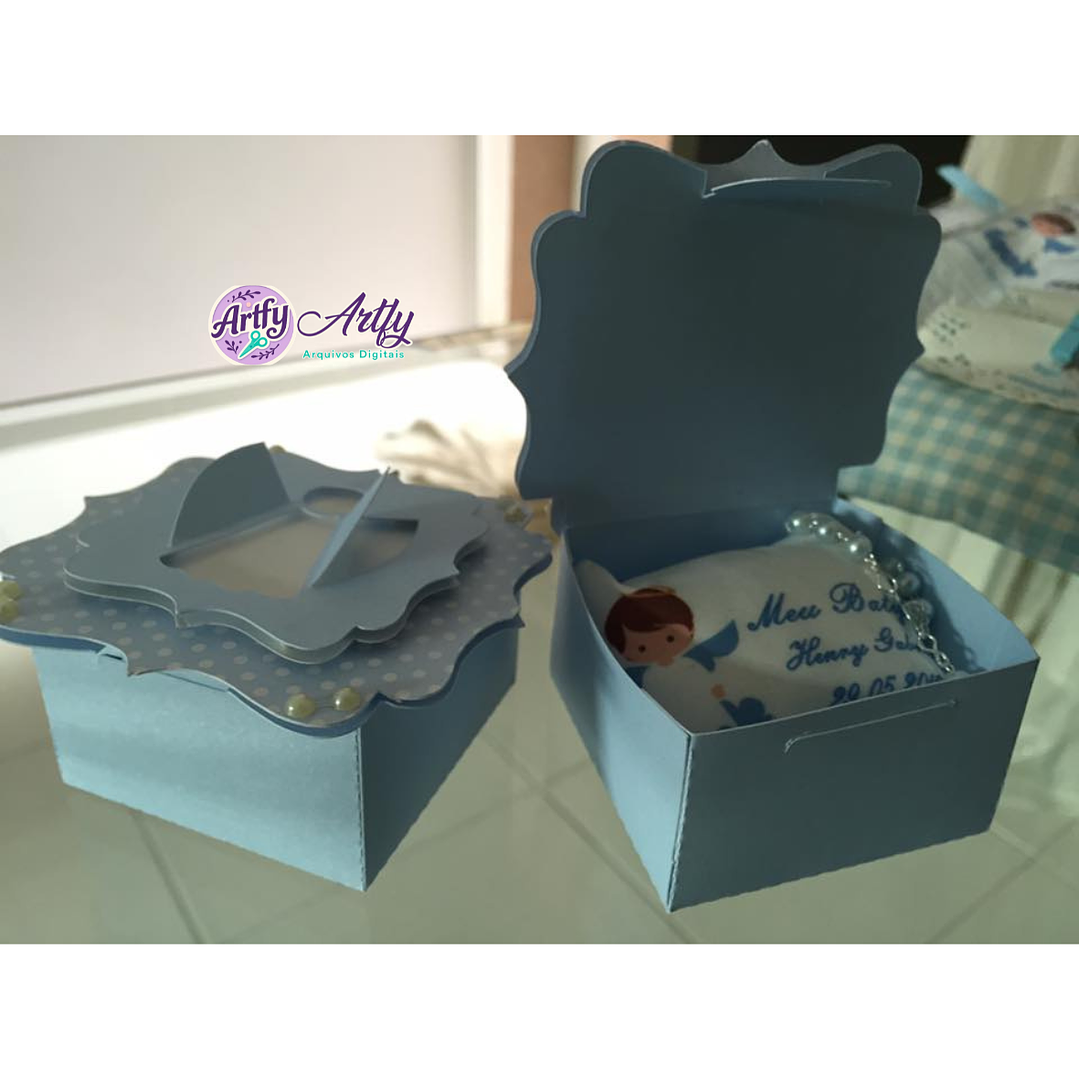 Caixa Quadrada Anjo 1