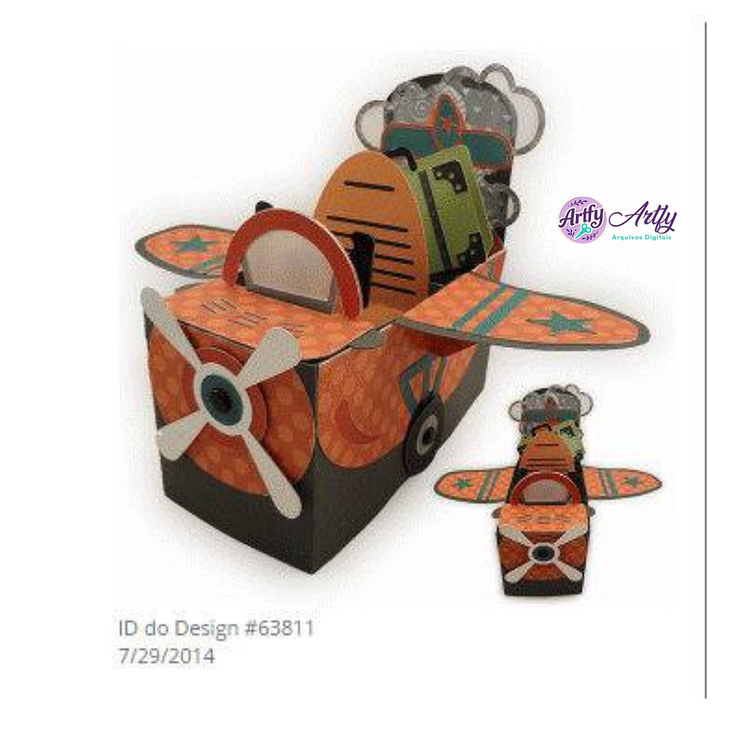 Caixa Formato Avião 1