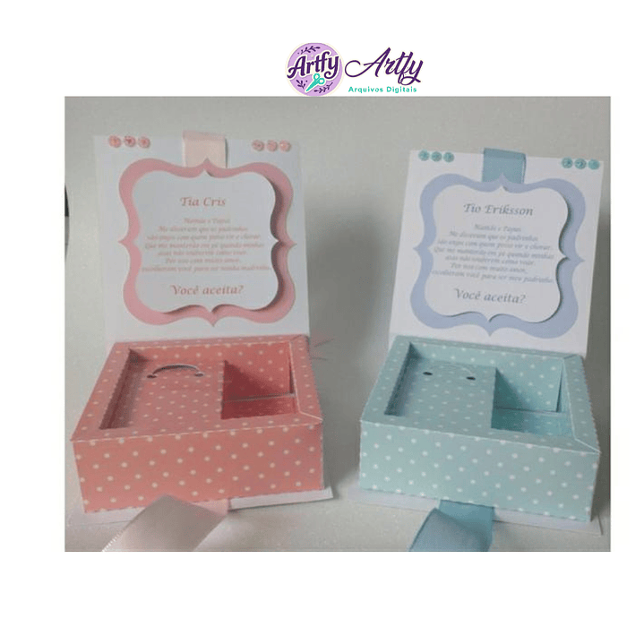 Caixas Padrinho e Madrinha 1