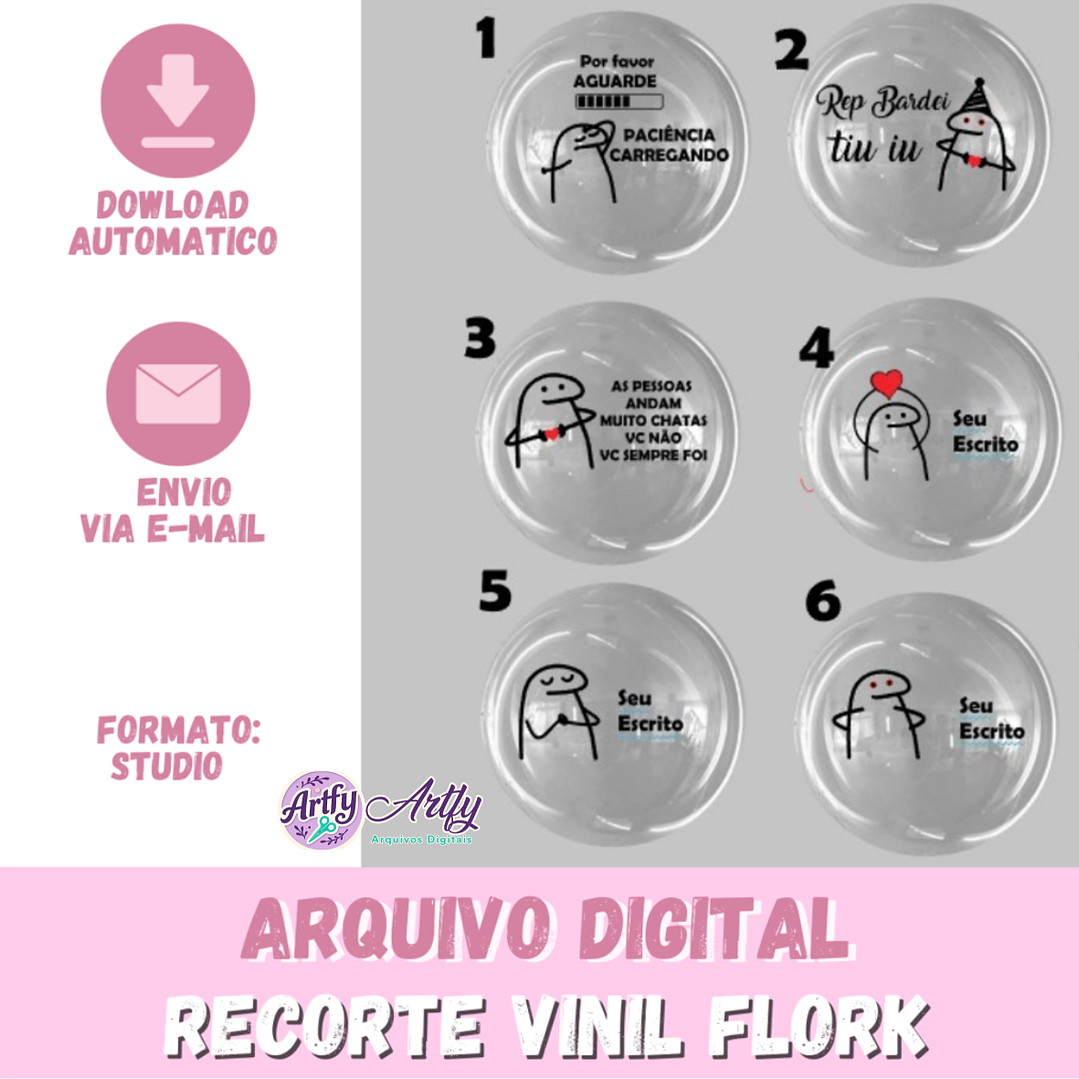 Combo Recorte Vinil Flork 1
