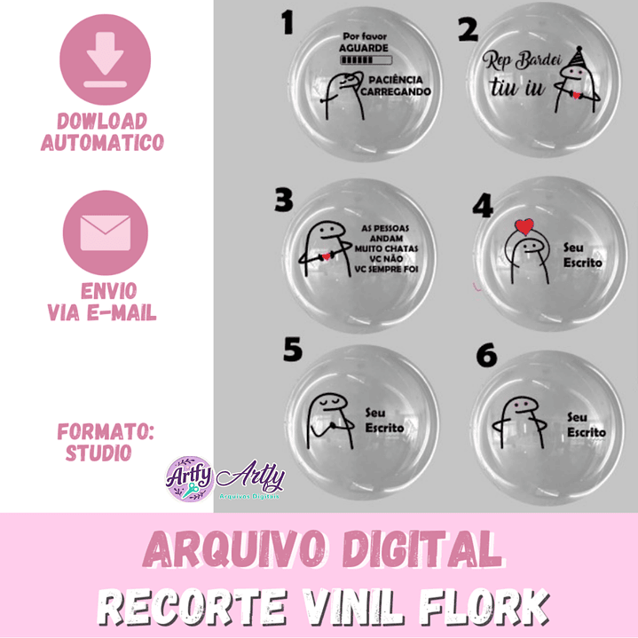 Combo Recorte Vinil Flork 1