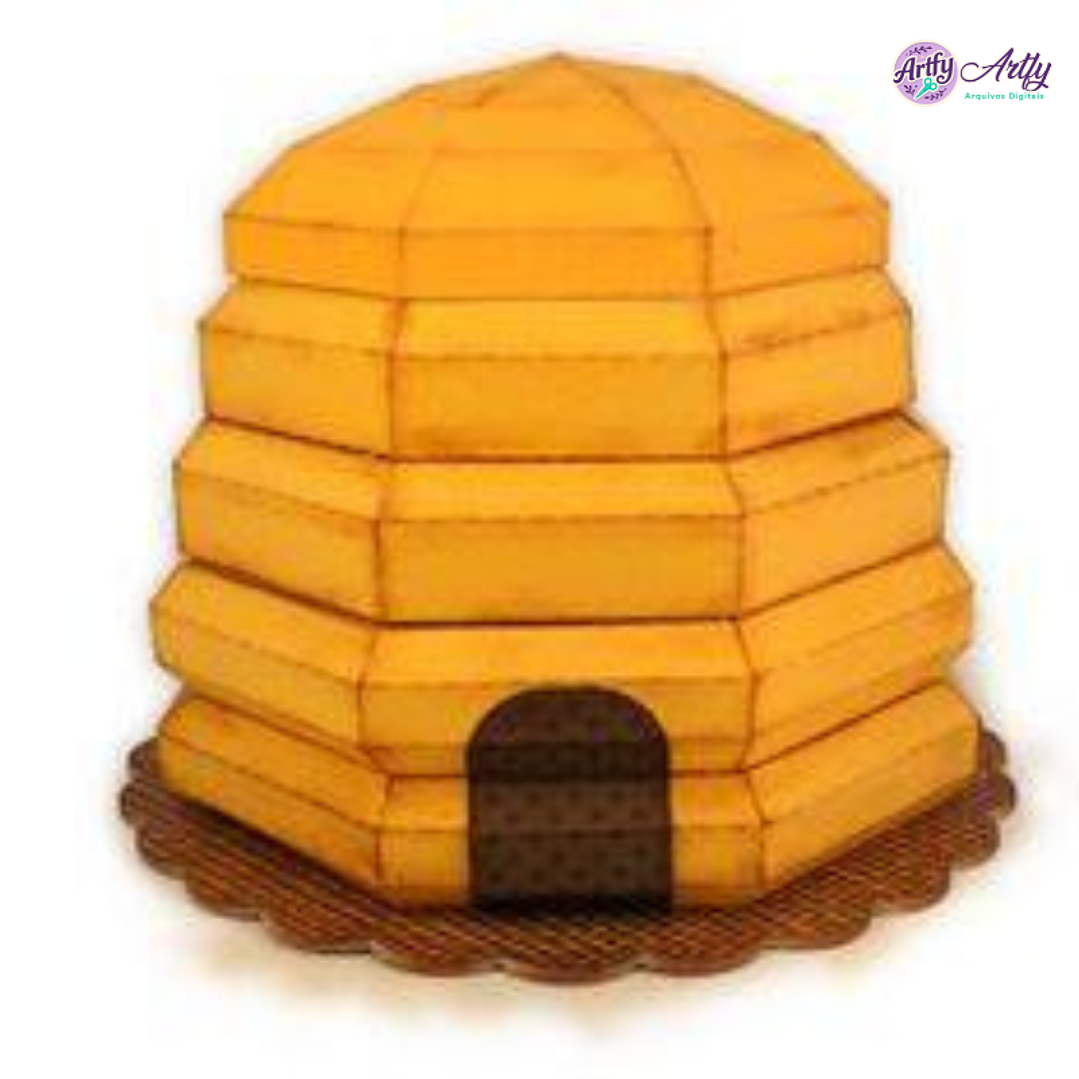 Casa de Colméia 3D 1