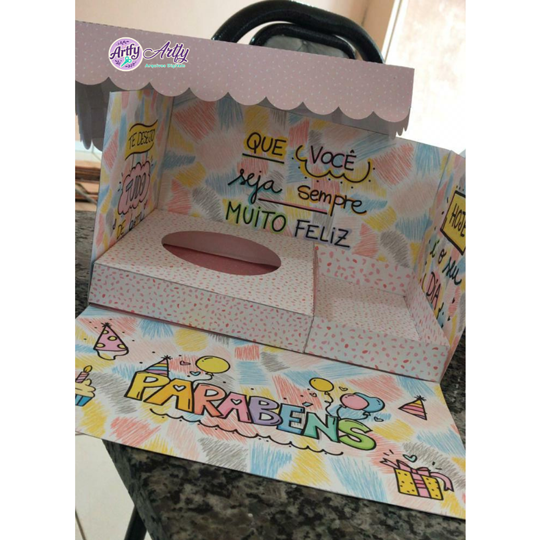 Caixa Surpresa de Aniversário 1