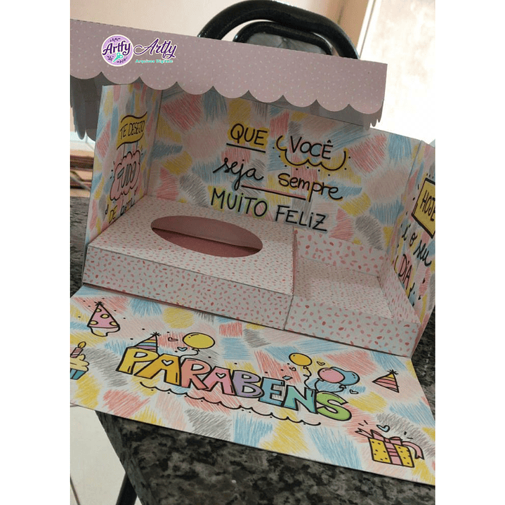 Caixa Surpresa de Aniversário 1