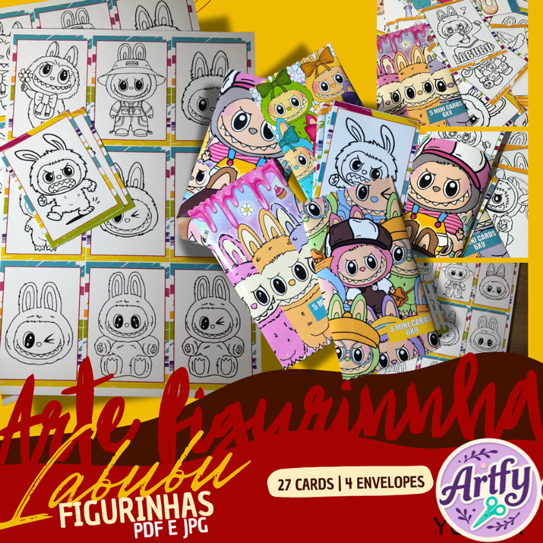 Figurinhas Labubu 1