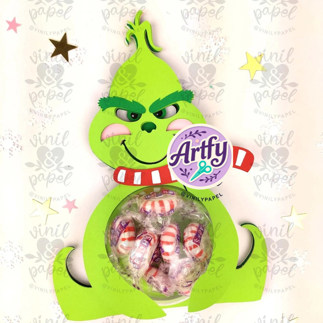 Porta Doces Grinch 1