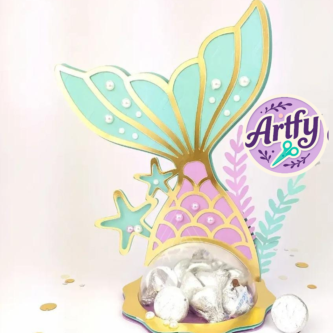 Calda de Sereia Porta Doces 1