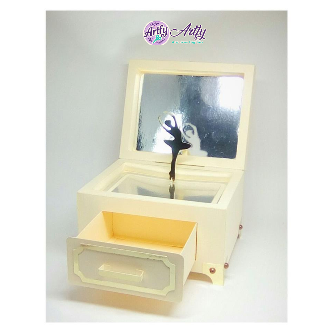 Centro de Mesa Caixinha de Musica 1