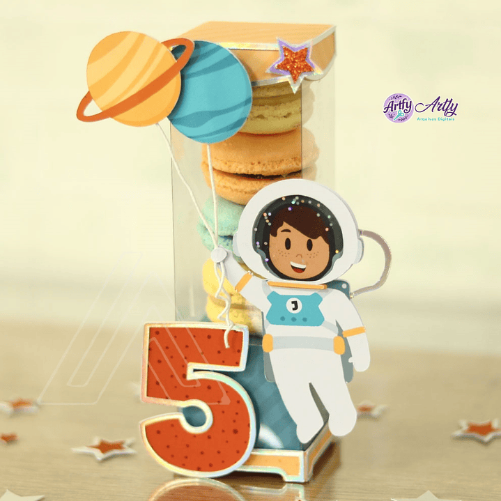 Caixa Milk Astronauta  1