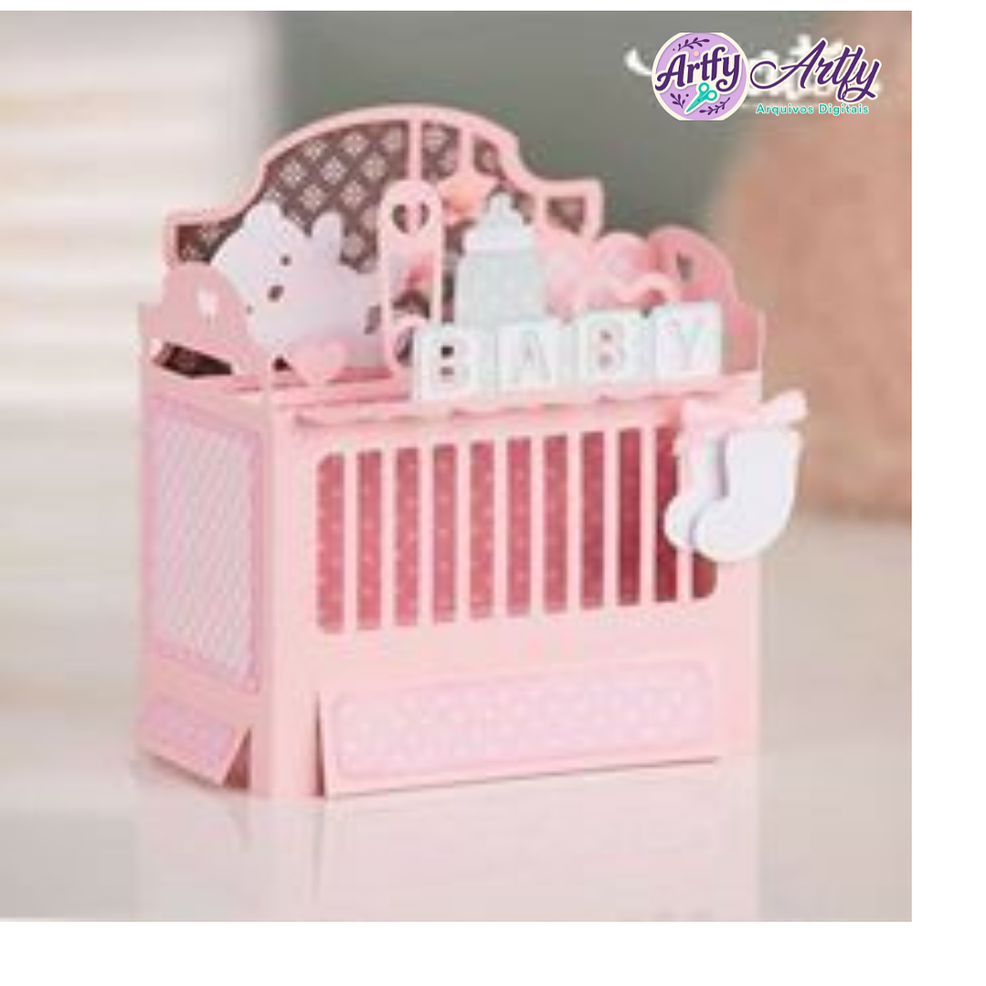 Decorativo Berço Bebê 1