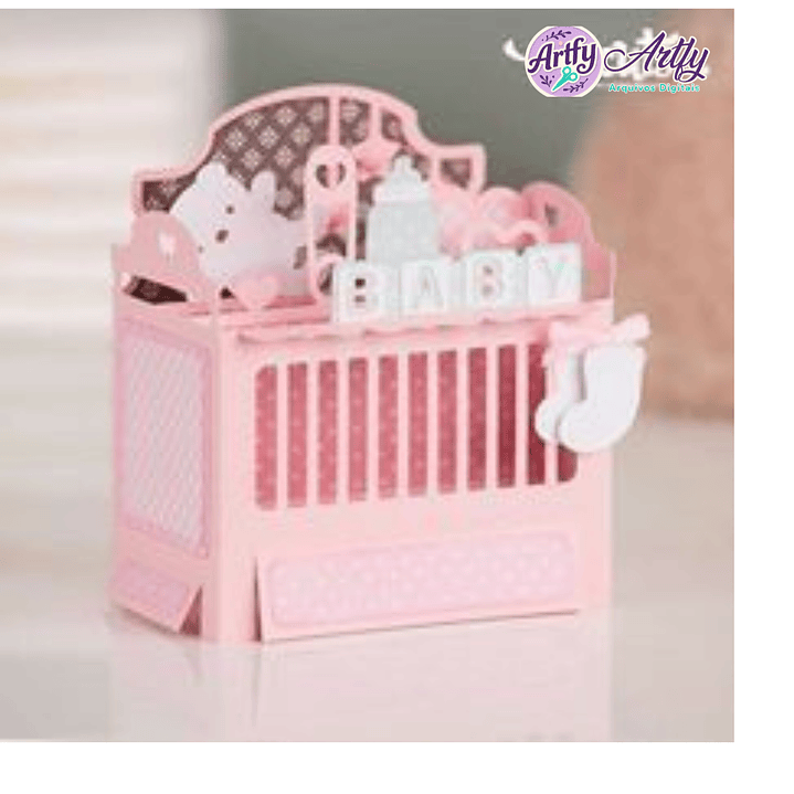 Decorativo Berço Bebê 1