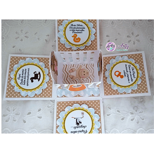 Caixa Anúncio Gravidez  Neutra