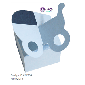 Caixa Carrinho  bebê