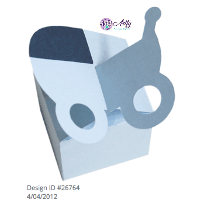 Caixa Carrinho  bebê 1