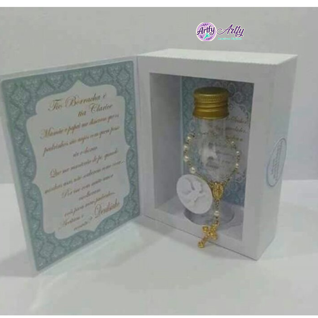 Caixa Anjo Batizado  1