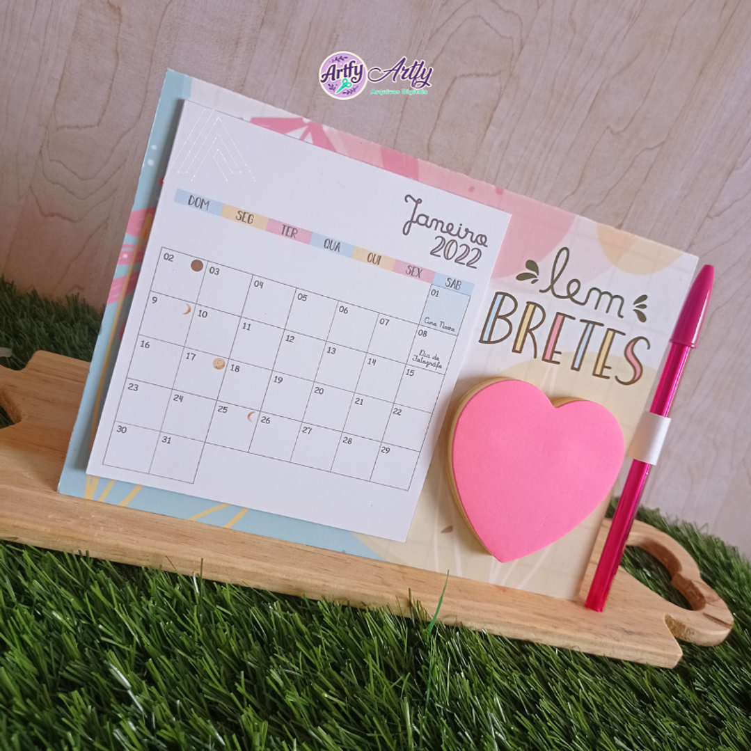 Calendário de Mesa 1