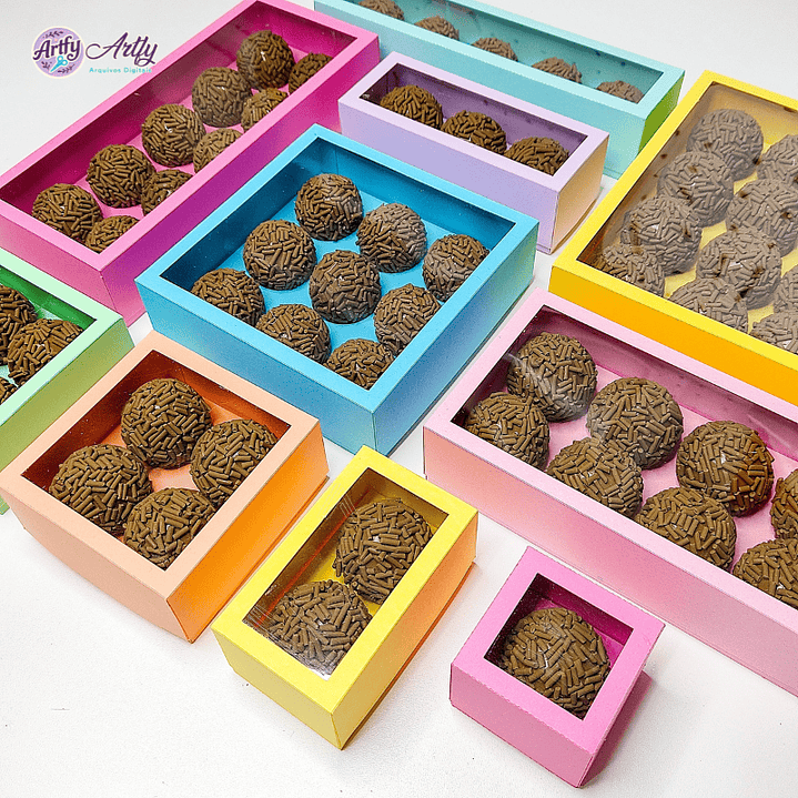 Pack 10 Caixas para Doces 1