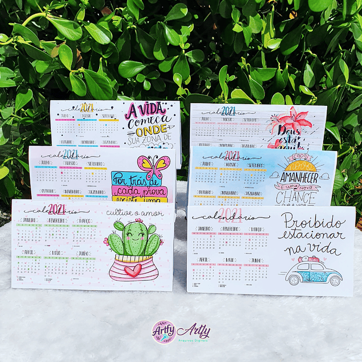 Pack Calendários 2021 1