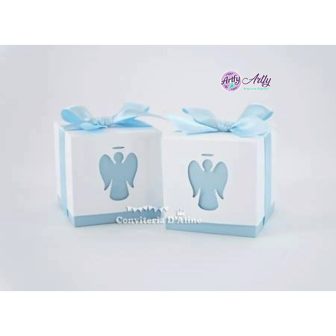 Caixa Quadrada Anjo 1