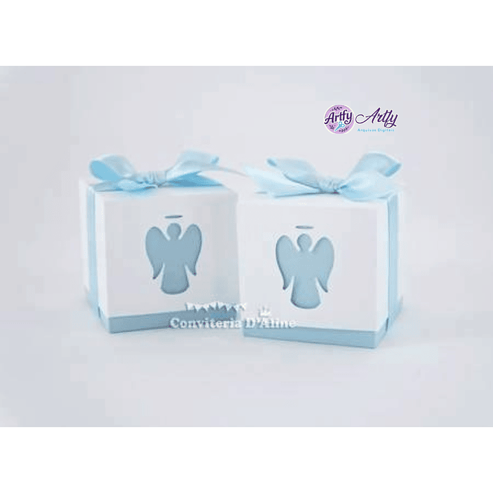 Caixa Quadrada Anjo 1